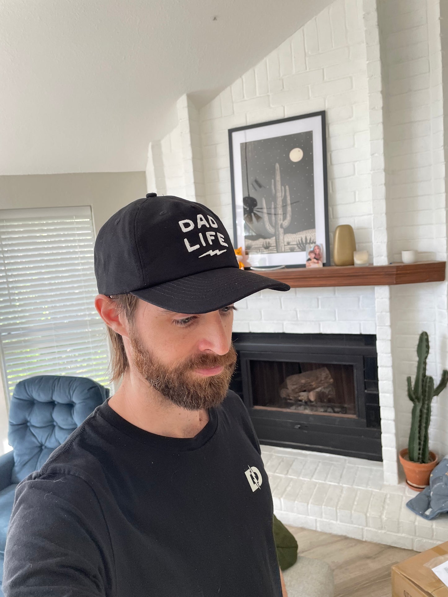 Dad Life Lightning Bolt Hat (the dad hat)