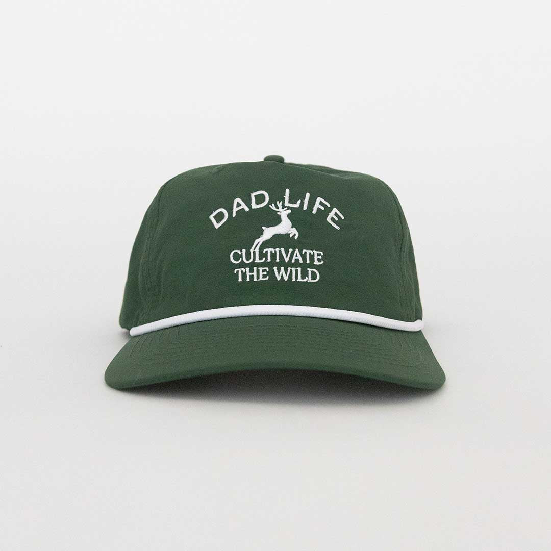 Dad Deer Cultivate the Wild (Green Nylon)