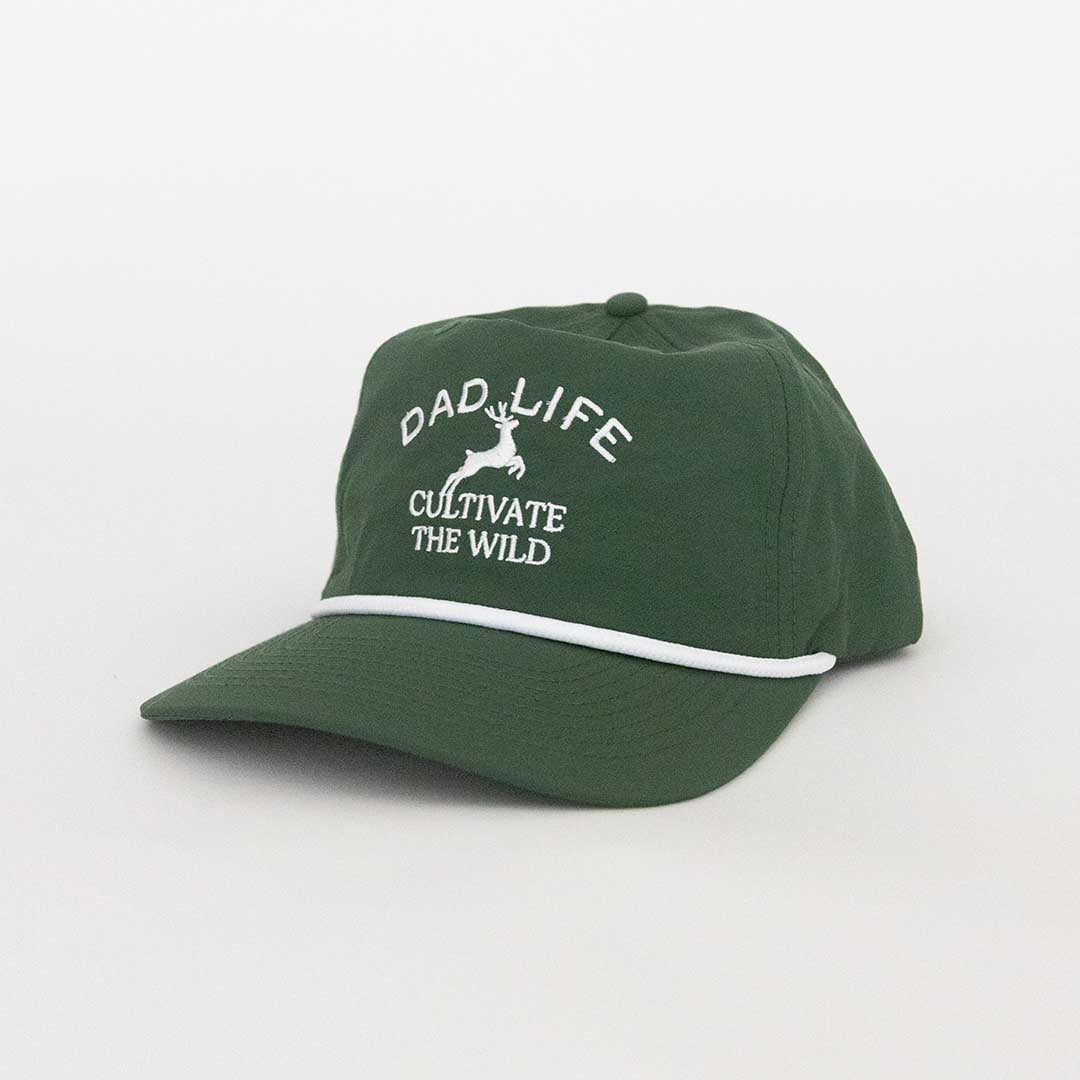 Dad Deer Cultivate the Wild (Green Nylon)