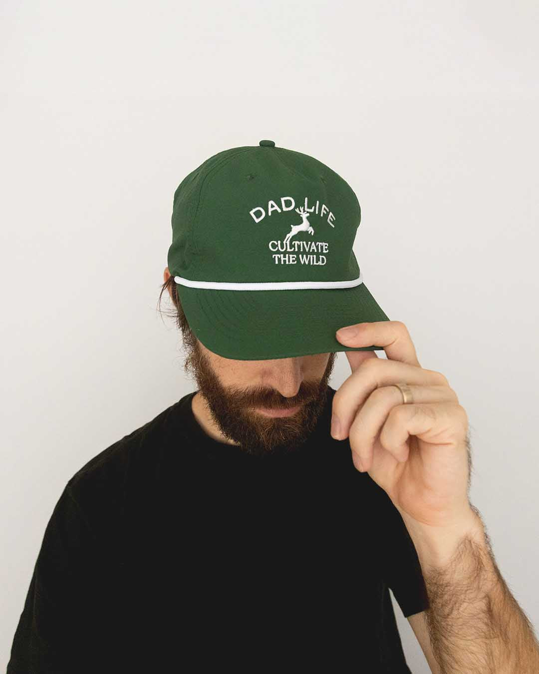 Dad Deer Cultivate the Wild (Green Nylon)
