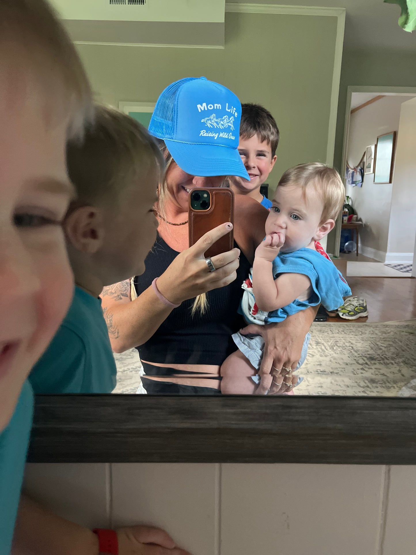 Mom Wild Horses Hat