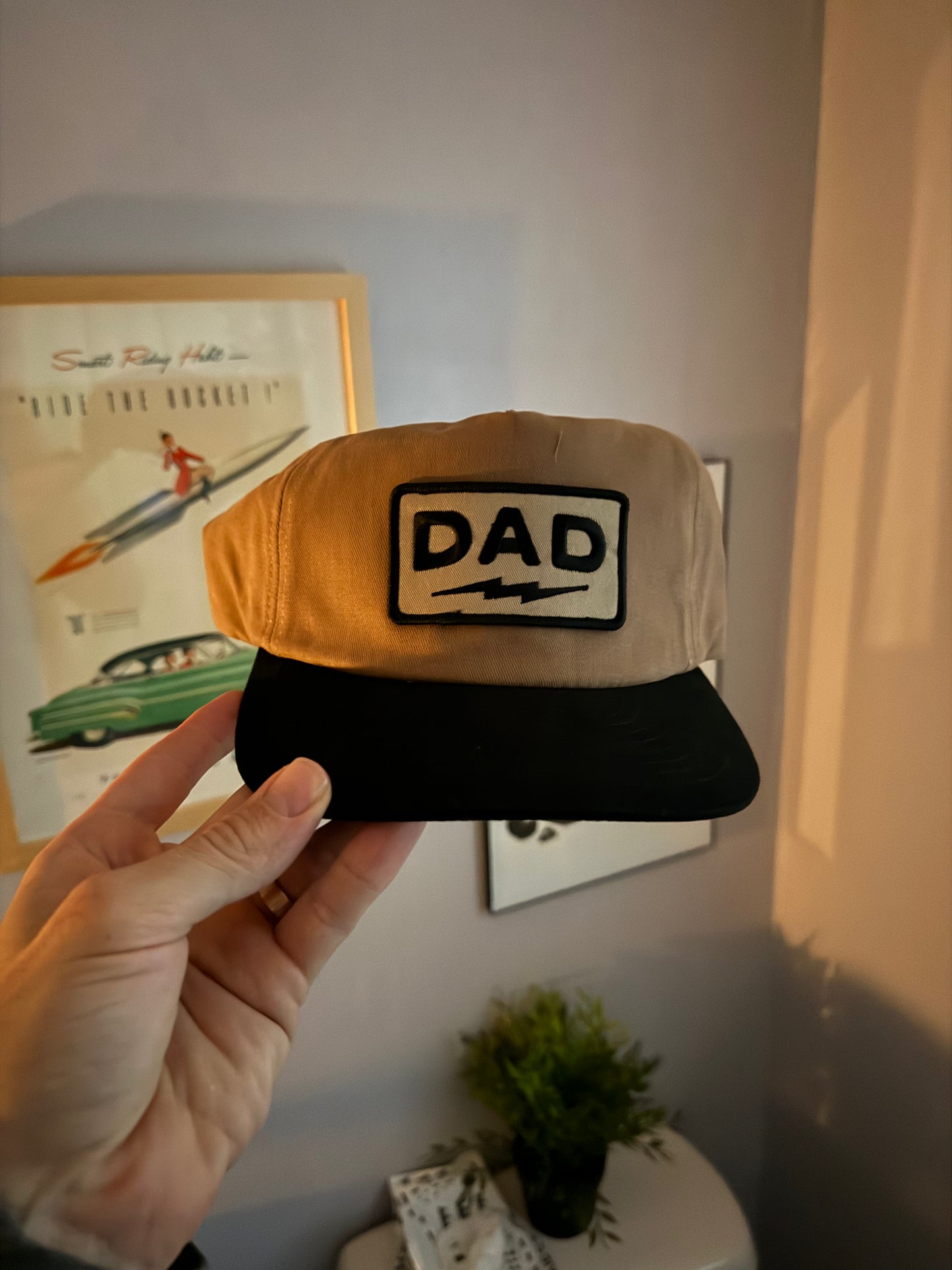 Dad Patch Hat (Dune Black)