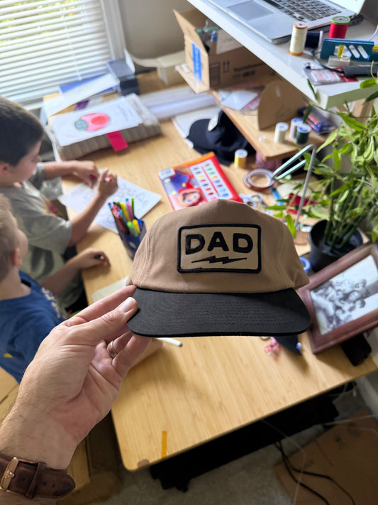 Dad Patch Hat (Dune Black)