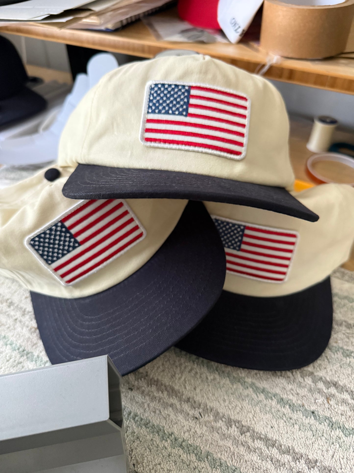 America Flag Hat