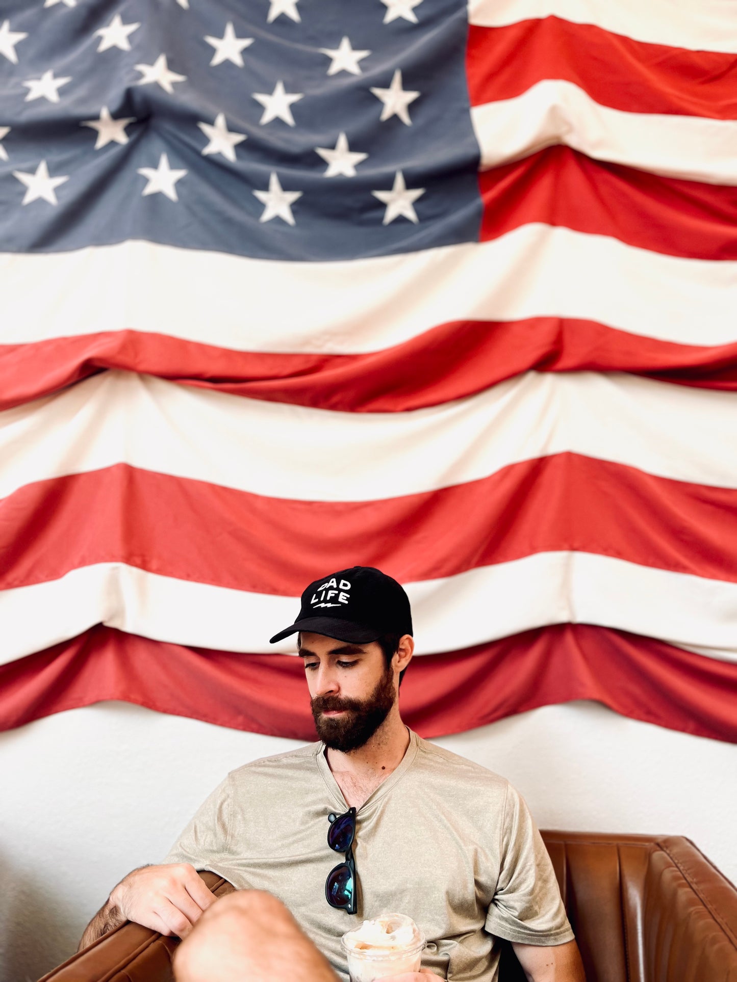 Dad Life Lightning Bolt Hat (the dad hat)