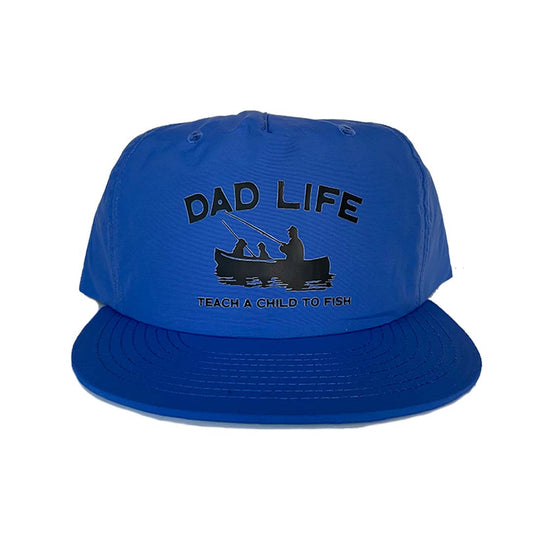 Dad Fish Hat (blue)