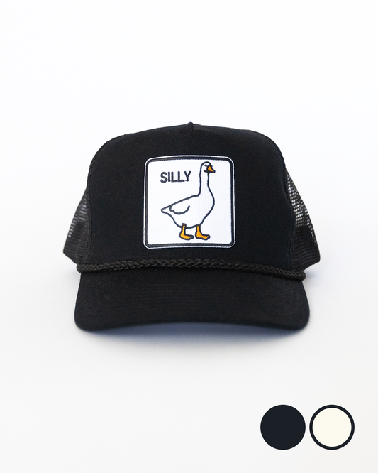 Silly Goose Trucker Hat (Black)