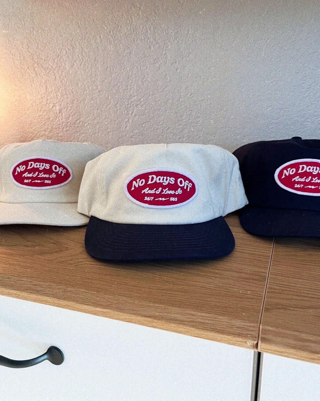 No Days Off (patch hat)