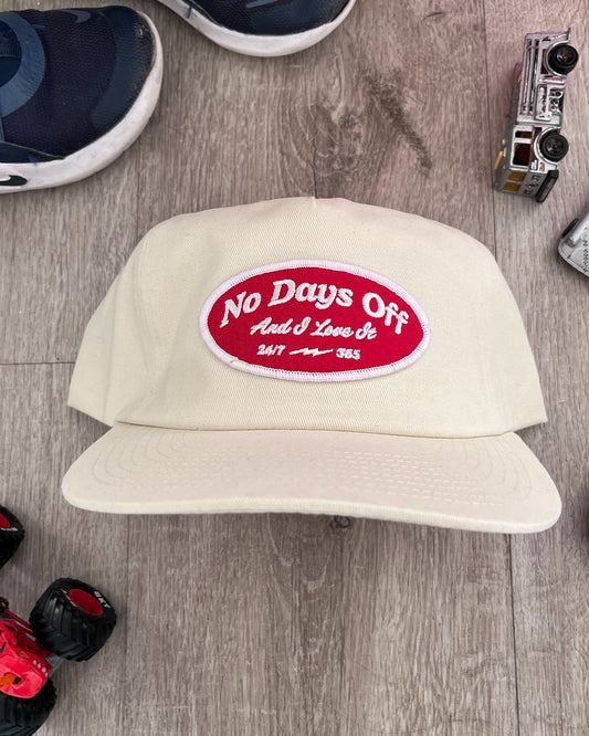 No Days Off (patch hat)