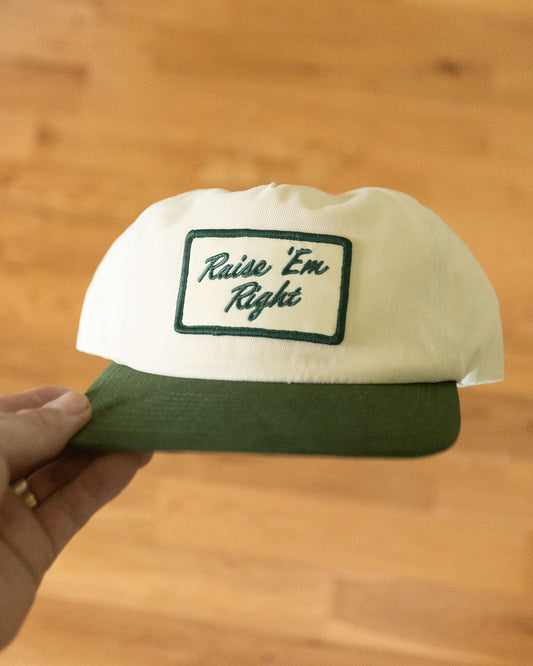 Raise 'Em Right Patch Hat