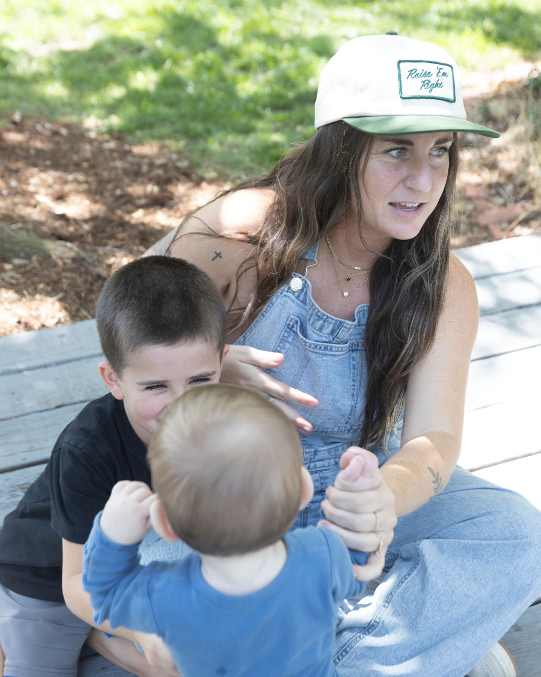 Raise 'Em Right Patch Hat