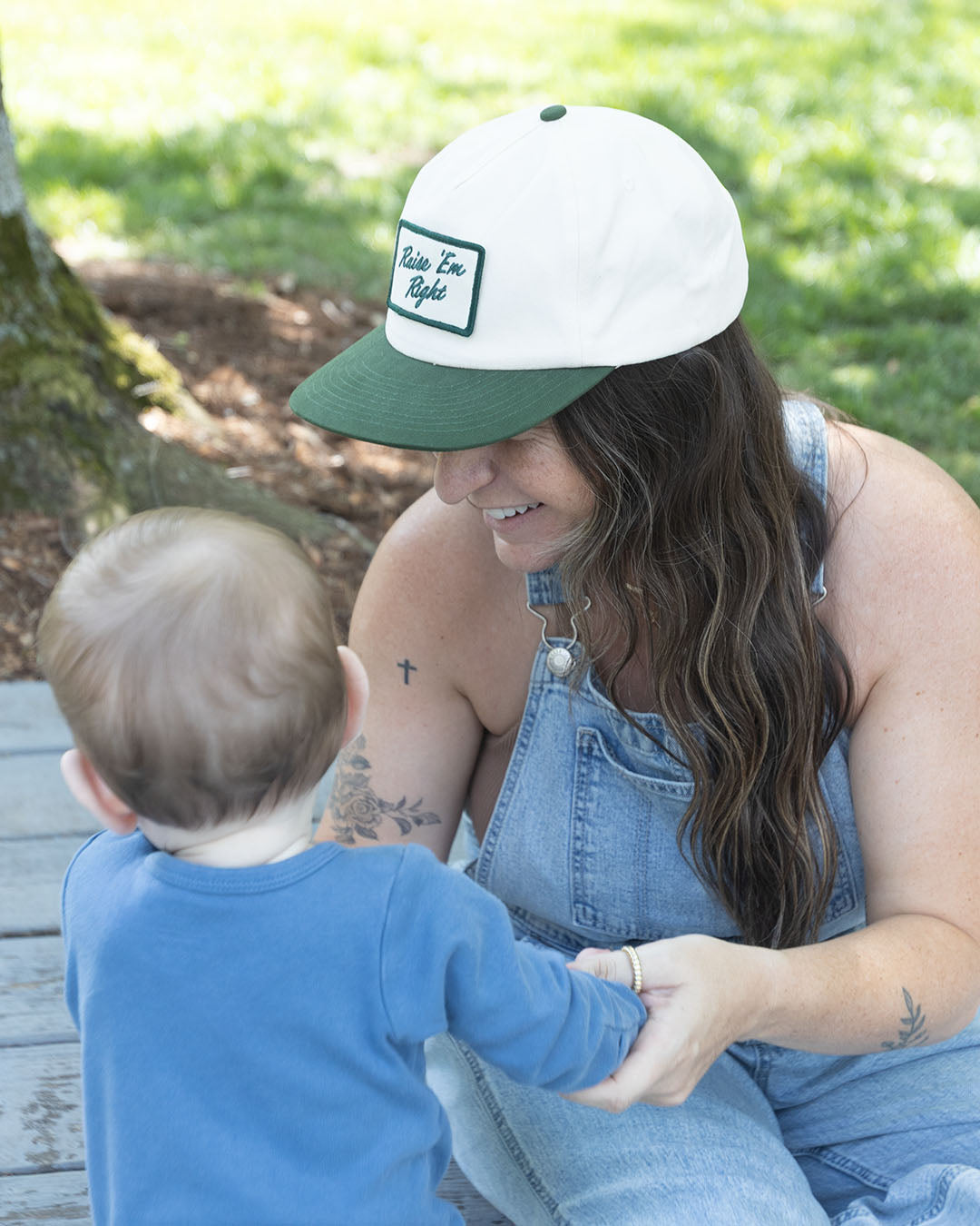 Raise 'Em Right Patch Hat